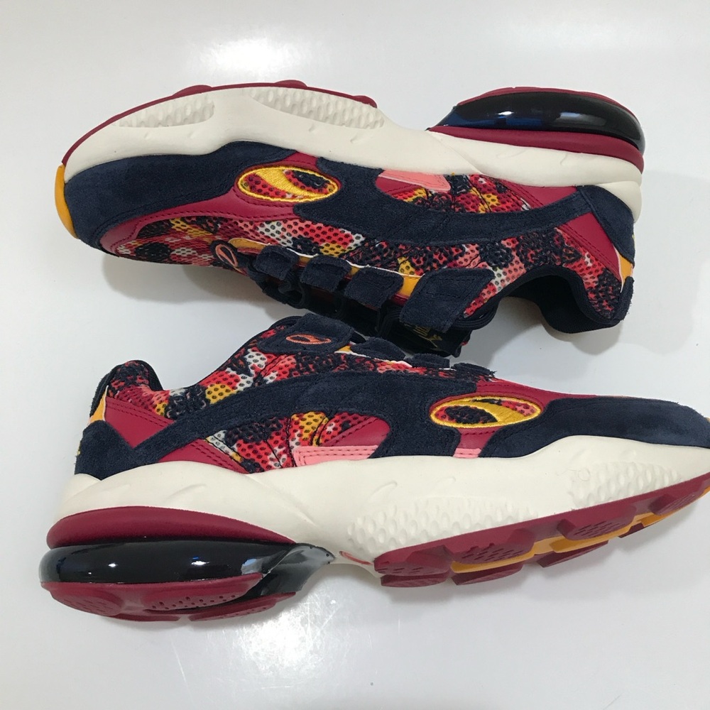 Puma Women's Cell Venom TOL Graphic rare Sneakers in Navy and Red